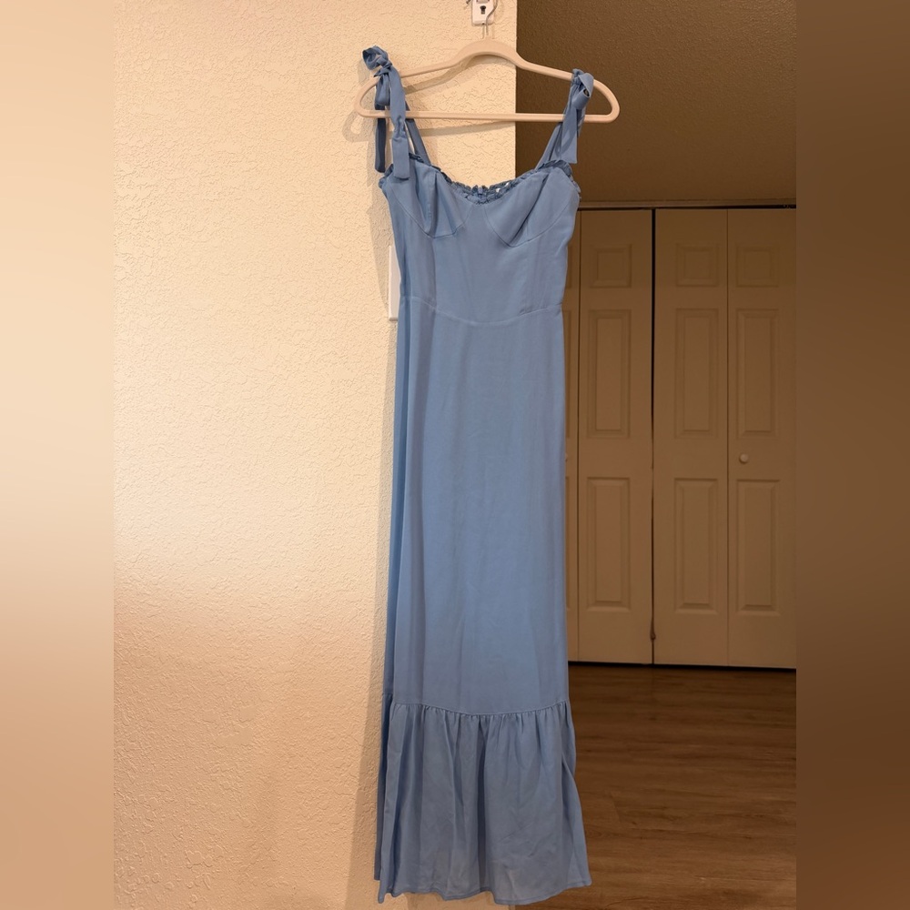 Reformation Nikita Dress - Azure (Size 2) Worn Twice